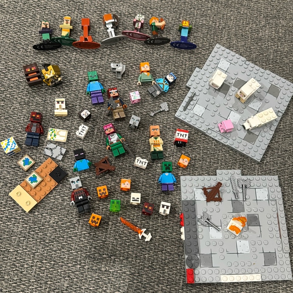 Minecraft Lego lot